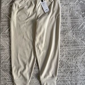 Varley Cream Joggers